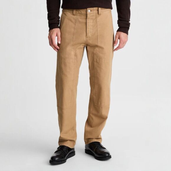 Madewell Other - Madewell Workwear Pant Mens 40x30 (tag 38) Tan Relaxed Straight Button Fly NWT